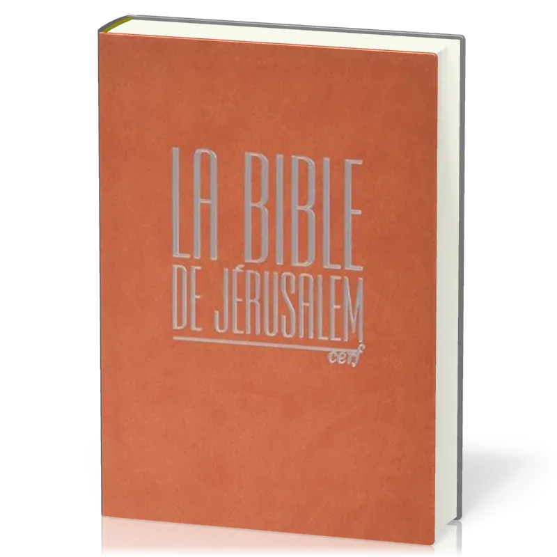 BIBLE DE JERUSALEM COMPACTE SOUPLE FAUVE