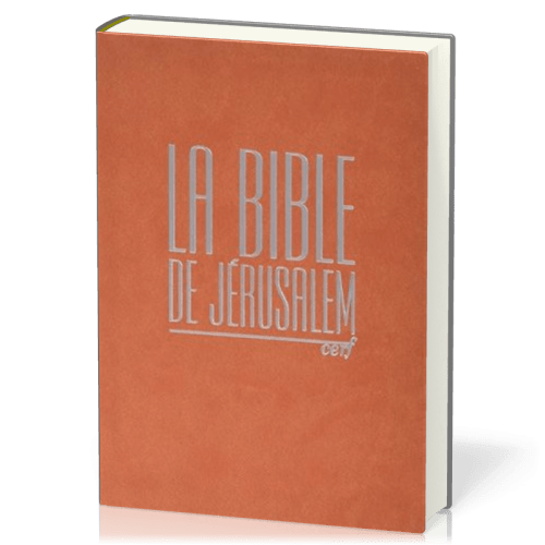 BIBLE DE JERUSALEM COMPACTE SOUPLE FAUVE