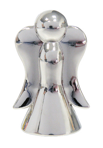 PORTE-PHOTO METAL ANGE BRILLANT 5CM
