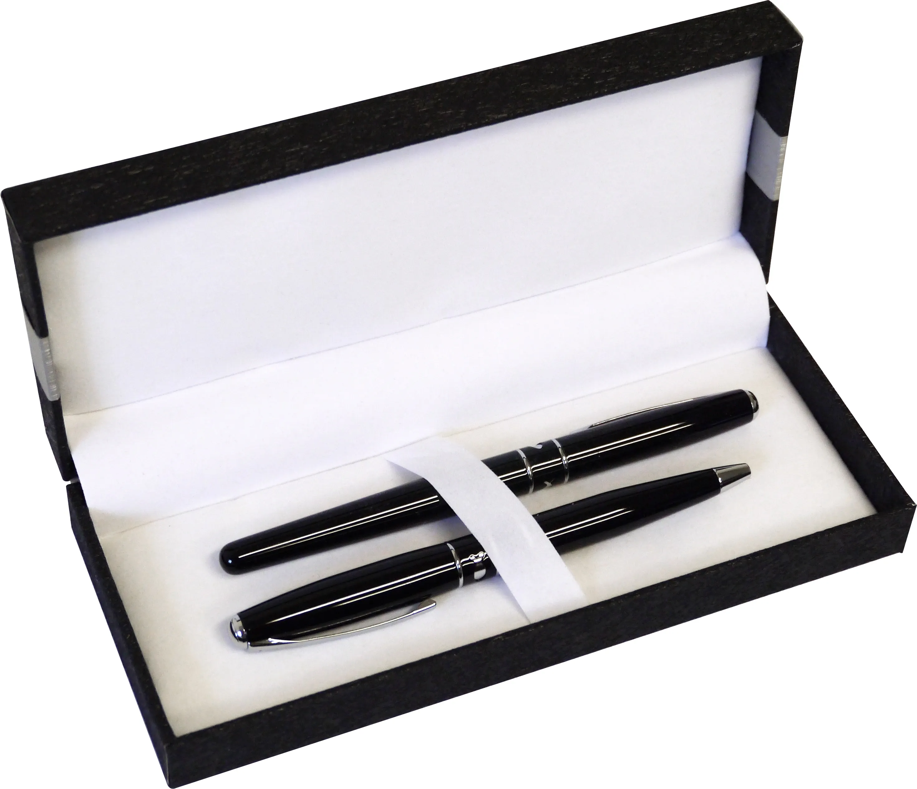 BOITE 2 STYLOS 1 BILLE 1 ROLLER ICHTUS