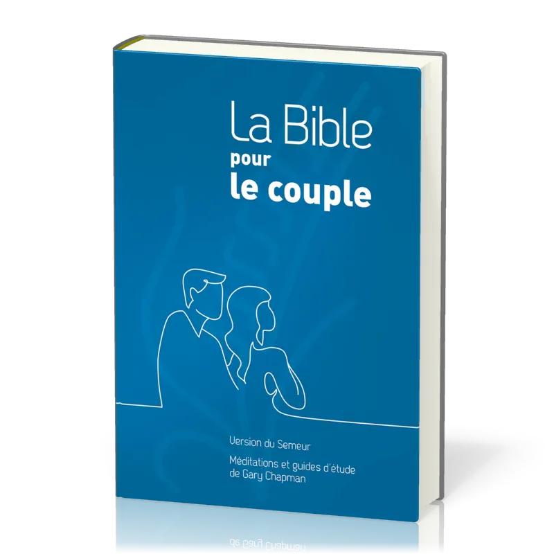 BIBLE POUR LE COUPLE, COUVERTURE RIGIDE BLEUE - SEM2015