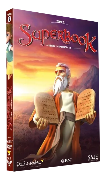 SUPERBOOK TOME 2 - SAISON 1 - EPISODES 4-6
