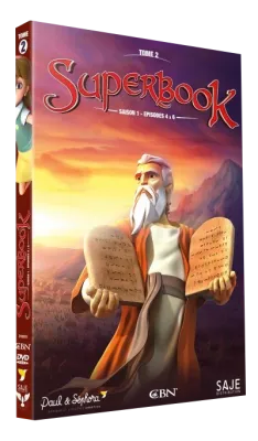 SUPERBOOK TOME 2 - SAISON 1 - EPISODES 4-6