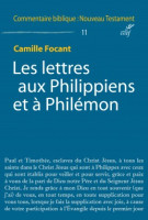 LETTRES AUX PHILIPPIENS ET A PHILEMON