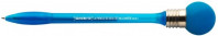STYLO A BILLE AVEC GLOBE CLIGNOTANT BLEU
