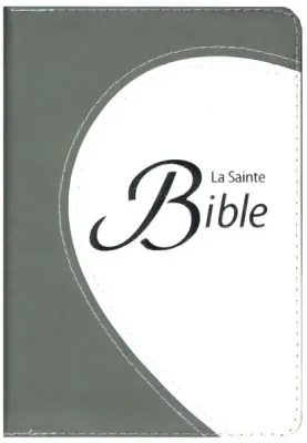 BIBLE SEGOND 1910 COMPACTE SOUPLE DUOTONE GRIS TR. ARGENTEE FERMETURE ECLAIR
