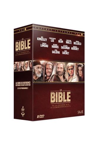 BIBLE COFFRET INTEGRAL VOL.1 - 8 DVD DE LA GENESE AUX 10 COMMANDEMENTS