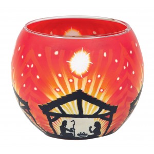 GRAND BOUGEOIR ROUGE DECO CRECHE