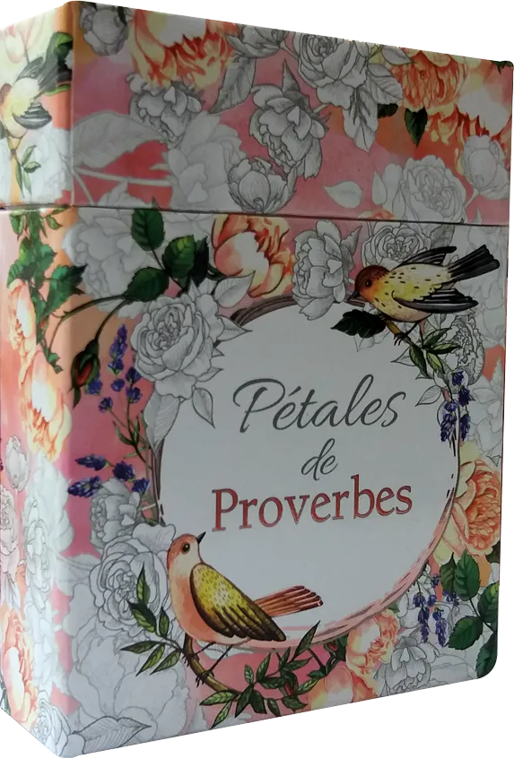 PETALES DE PROVERBES - MESSAGES A COLORIER POUR BENIR APAISER ET ENCOURAGER
