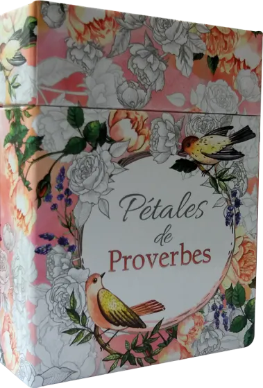 PETALES DE PROVERBES - MESSAGES A COLORIER POUR BENIR APAISER ET ENCOURAGER