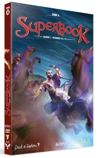 SUPERBOOK TOME 4 - SAISON 1 - EPISODES 10-13