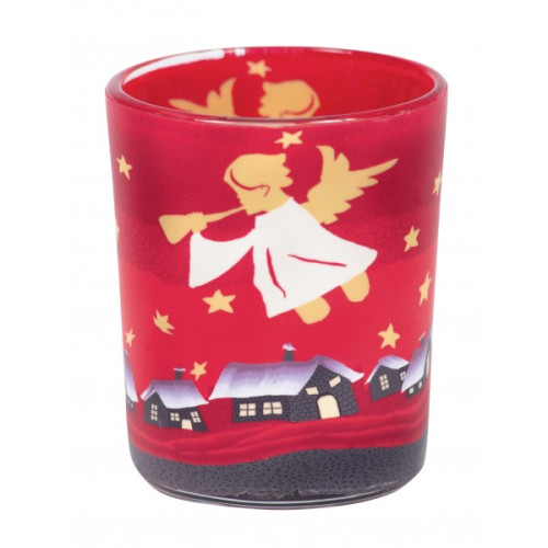 PETIT BOUGEOIR ROUGE DECO ANGE