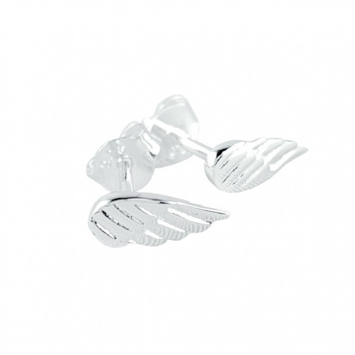 BOUCLES D'OREILLES AILE D'ANGE ARGENT STERLING