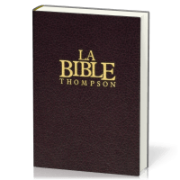 BIBLE THOMPSON COLOMBE ONGLETS RIGIDE GRENAT