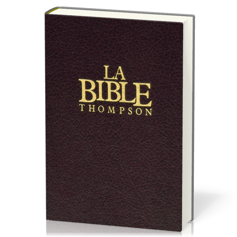 BIBLE THOMPSON COLOMBE CARTONNEE