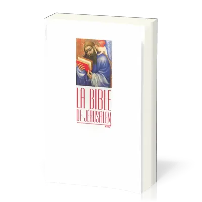 BIBLE DE JERUSALEM POCHE SOUPLE COUVERTURE ILLUSTREE