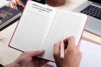 CARNET DE NOTES "VOTRE FORCE EST DANS LE CALME ET LA CONFIANCE"