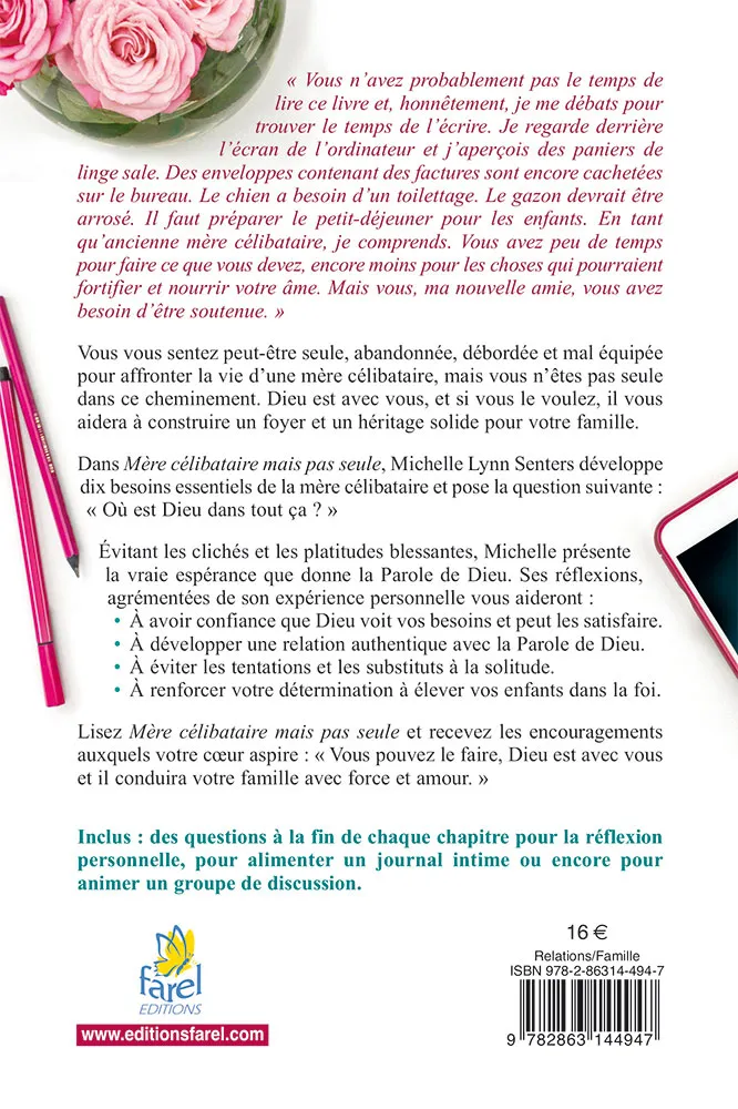 MERE CELIBATAIRE MAIS PAS SEULE - CONSTRUIRE SON FOYER AVEC DIEU