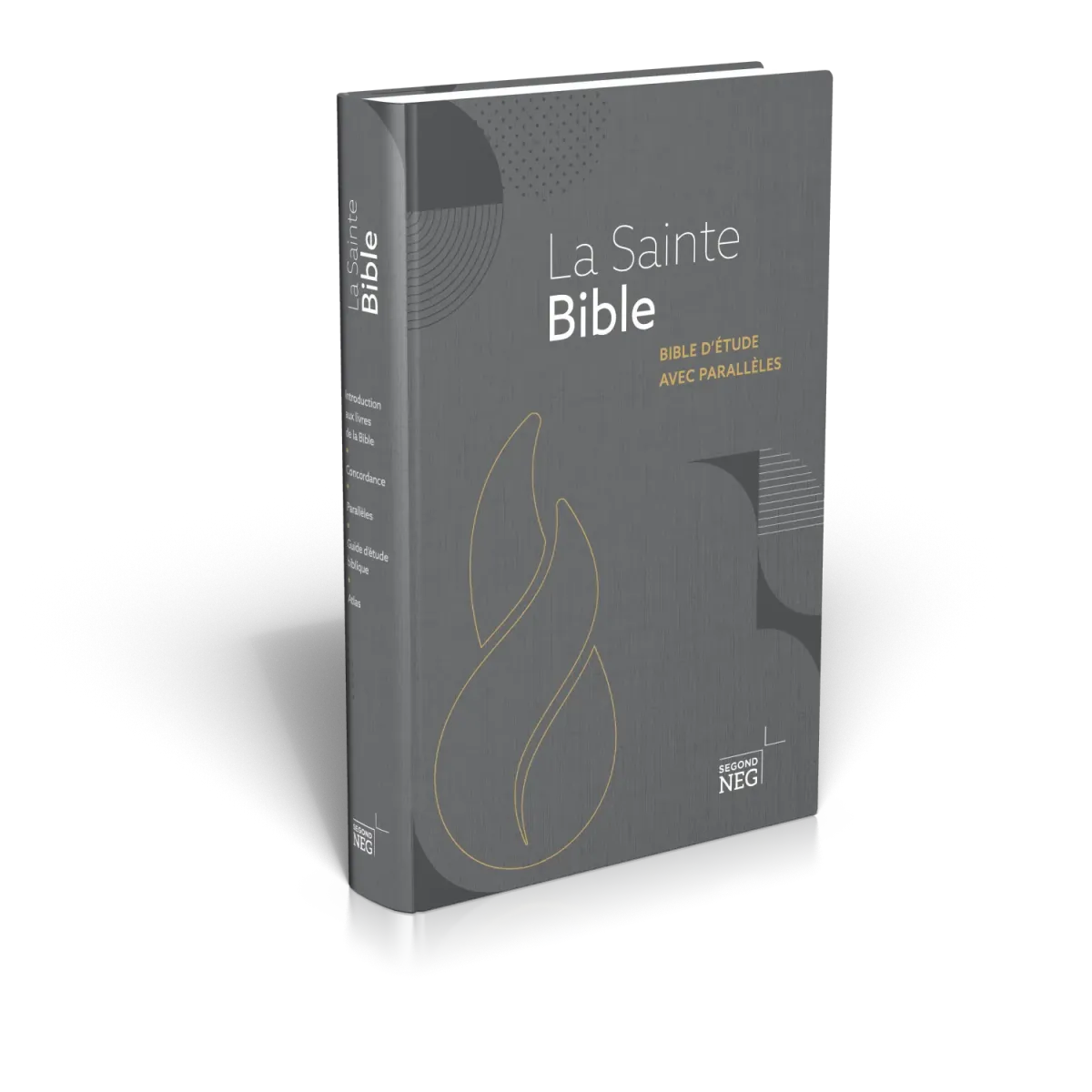 BIBLE NEG ETUDE A PARALLELES RIGIDE COUVERTURE ILLUSTREE