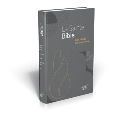 BIBLE NEG ETUDE A PARALLELES RIGIDE COUVERTURE ILLUSTREE