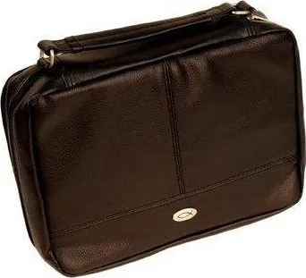 ORGANISEUR SIMILI CUIR BRUN MEDIUM