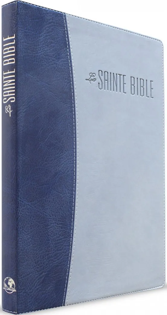 BIBLE SEGOND ESAIE 55 CONFORT SOUPLE PU DUO BLEU NUIT/GRIS - 511