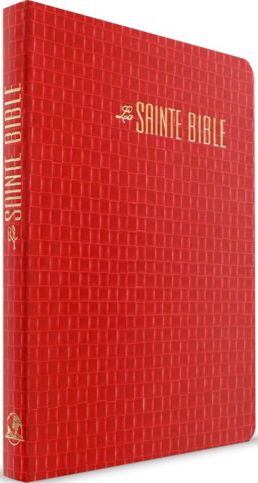 BIBLE SEGOND ESAIE 55 SOUPLE PU ROUGE TEXAS - 896