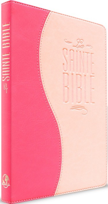 BIBLE SEGOND ESAIE 55 SOUPLE PU DUO FUCHSIA/ROSE PALE - 570