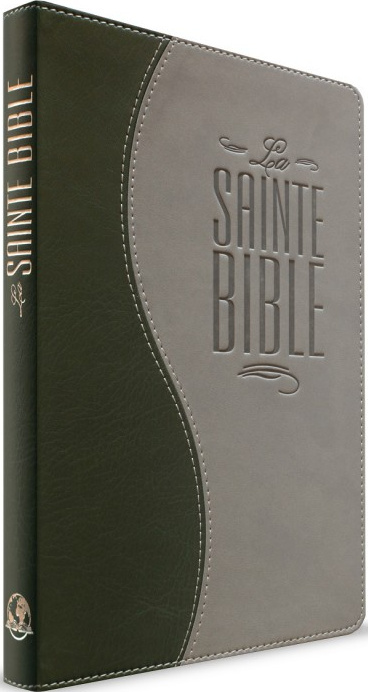 BIBLE SEGOND ESAIE 55 SOUPLE PU DUO VERT/GRIS - 317