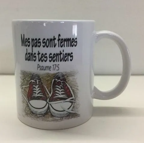 MUG - MES PAS SONT FERMES DANS TES SENTIERS