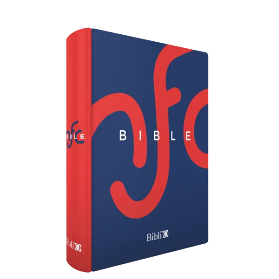 BIBLE NFC RIGIDE ROUGE AVEC DEUTEROCANONIQUES
