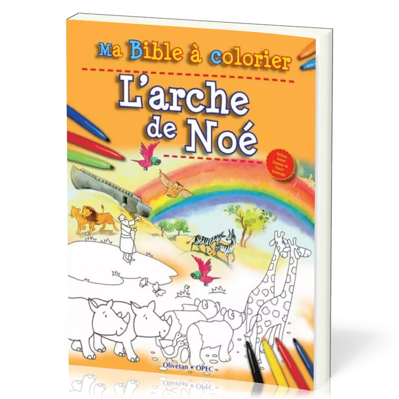 ARCHE DE NOE L MA BIBLE A COLORIER