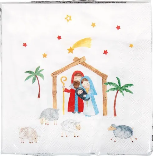 SERVIETTES PAPIER CRECHE