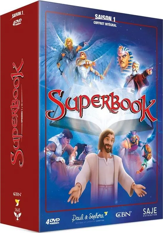 SUPERBOOK COFFRET INTEGRAL SAISON 1 - 4 DVD