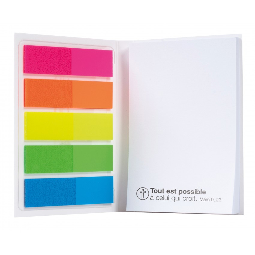 MINI-BLOC POST-ITS MOT D'ORDRE 2020