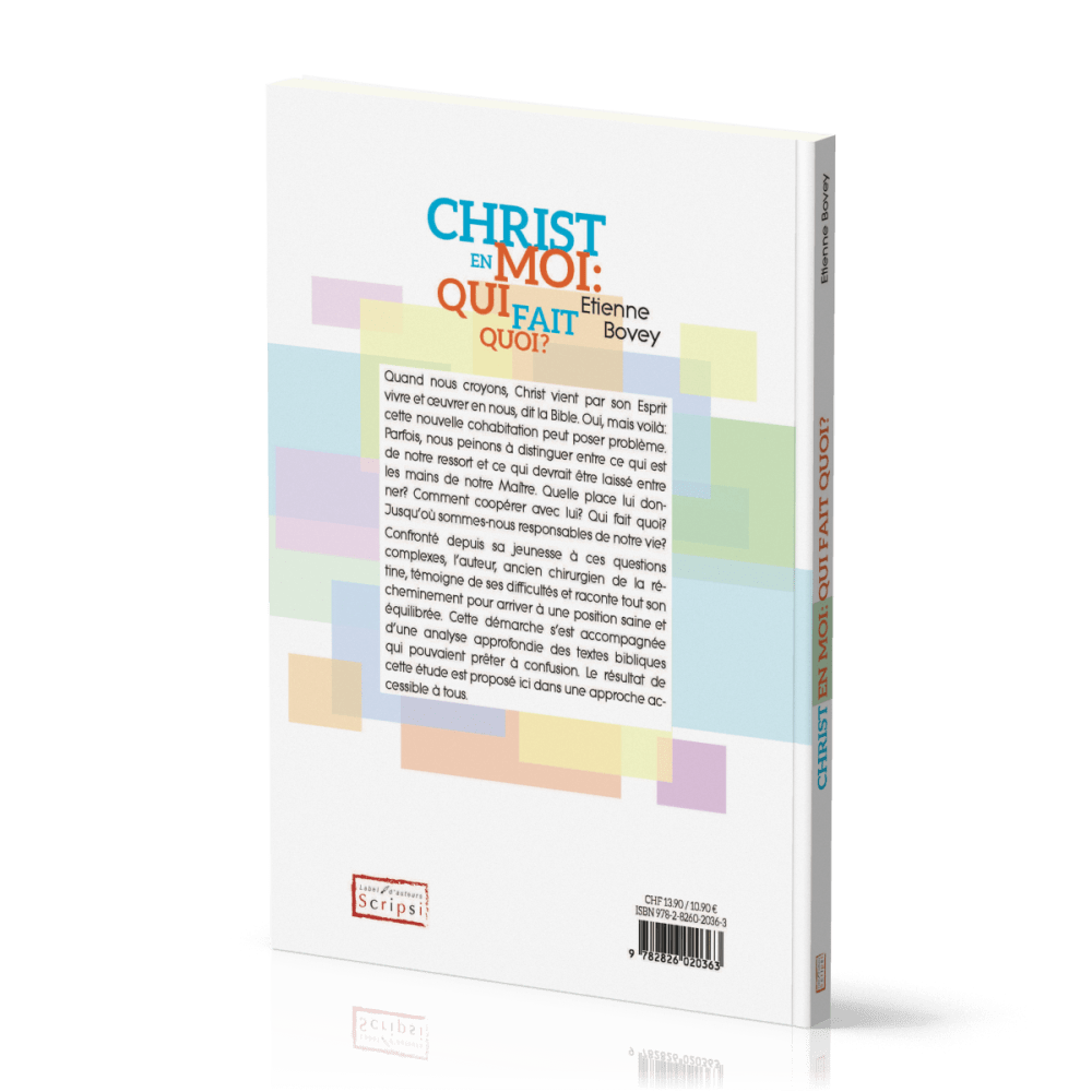 CHRIST EN MOI : QUI FAIT QUOI ?