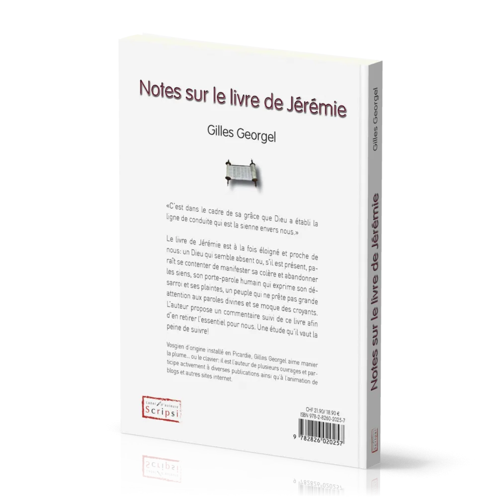 NOTES SUR LE LIVRE DE JEREMIE