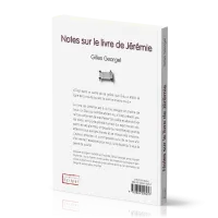 NOTES SUR LE LIVRE DE JEREMIE