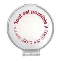 MIROIR DE POCHE MOT D'ORDRE 2020 TOUT EST POSSIBLE