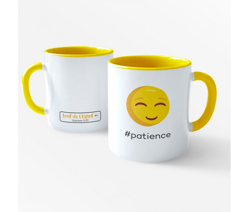 MUG SMILEY - PATIENCE