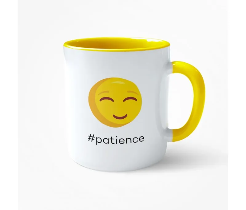 MUG SMILEY - PATIENCE