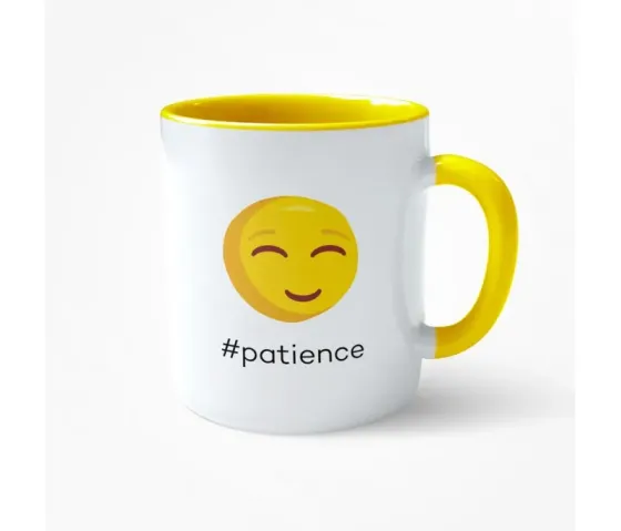 MUG SMILEY - PATIENCE