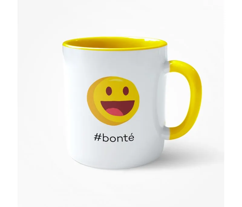 MUG SMILEY - BONTE