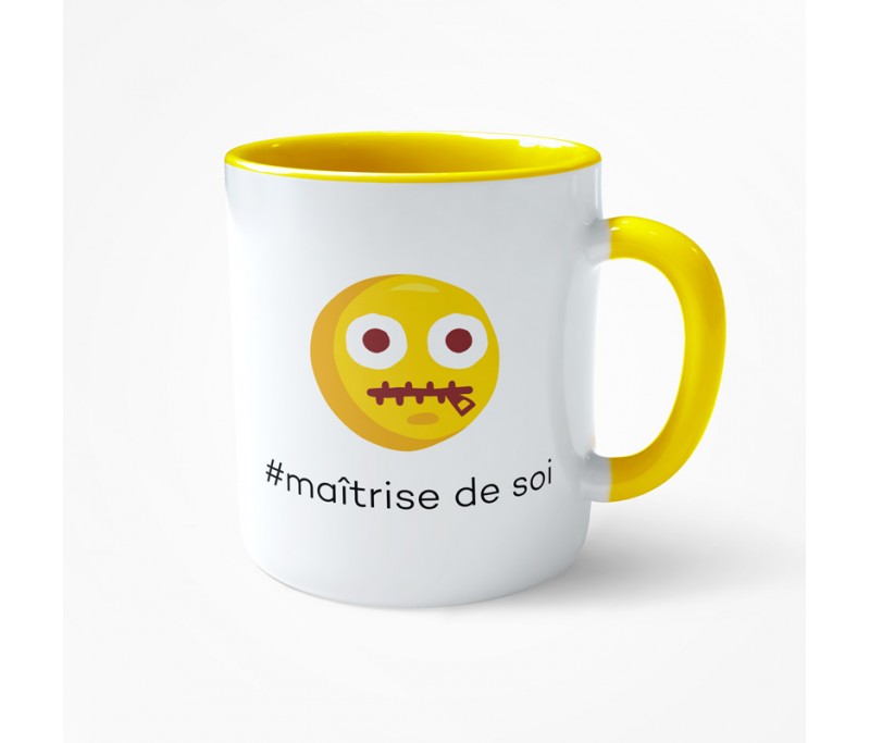 MUG SMILEY - MAITRISE DE SOI