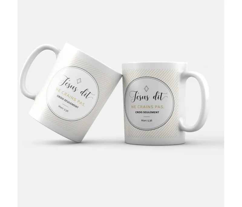 MUG BLANC - JESUS DIT