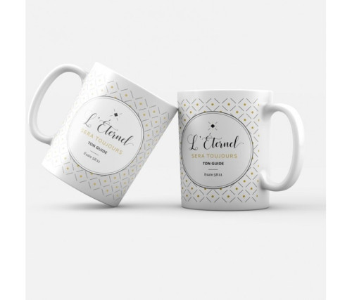 MUG BLANC - L'ETERNEL SERA TOUJOURS TON GUIDE