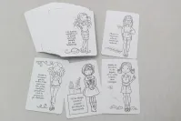 TU ES BELLE - CARTES A COLORIER