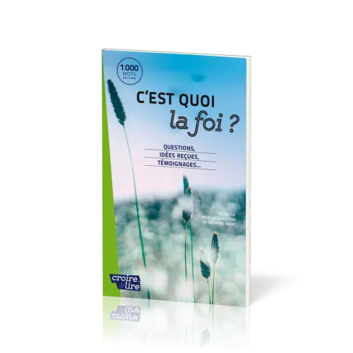 C'EST QUOI LA FOI ? QUESTIONS - IDEES RECUES - TEMOIGNAGES...