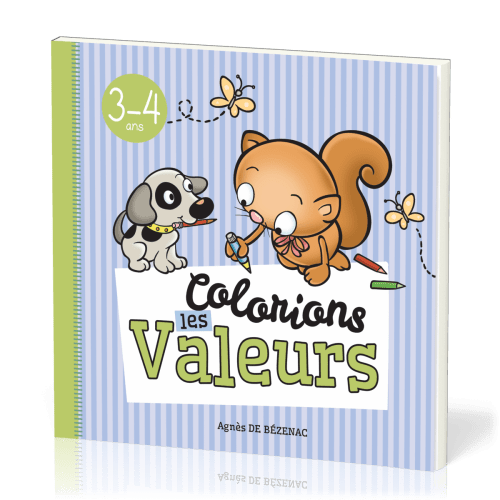 COLORIONS LES VALEURS 3-4 ANS