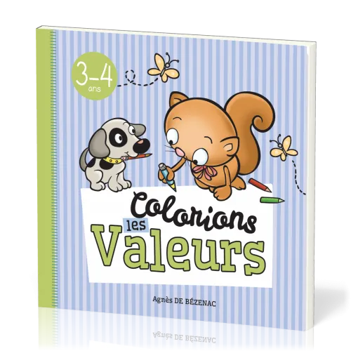 COLORIONS LES VALEURS 3-4 ANS